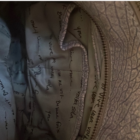 ASH wrinkled nubuck leather purse - Picture 5 of 12